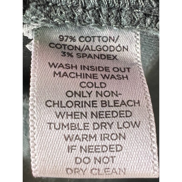 LOFT Women's Modern Skinny Jeans Dark Green Stretch Cotton Size 0 / 25 - Picture 5 of 9